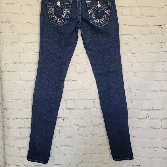 True Religion Julie Skinny Jean's Sz 26 - Picture 4 of 6